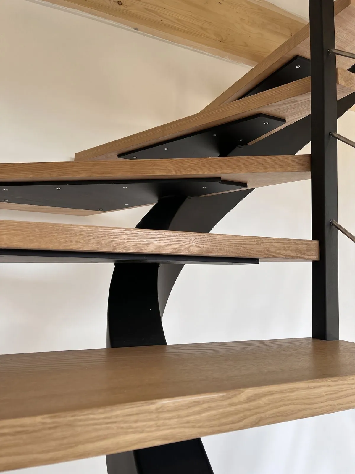 Escalier métal et bois sur mesure — Uzès