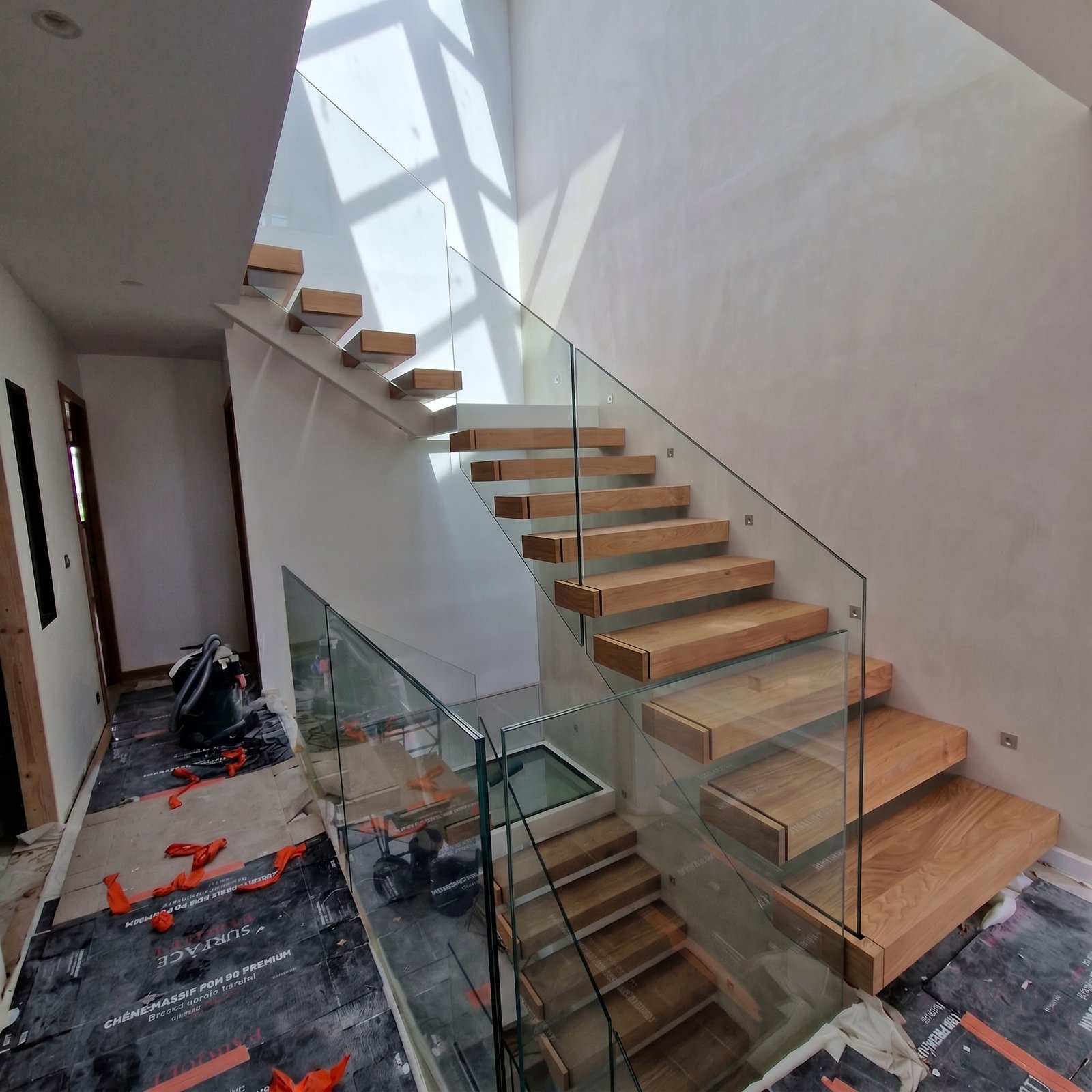 Escalier métal et bois sur mesure